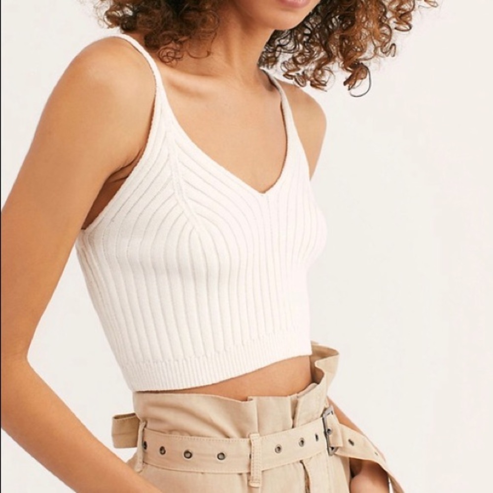 Free People Corset Detail Swit Cami